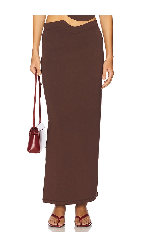 Naomi Skirt in Brown. - size XL (also in L, M, S)