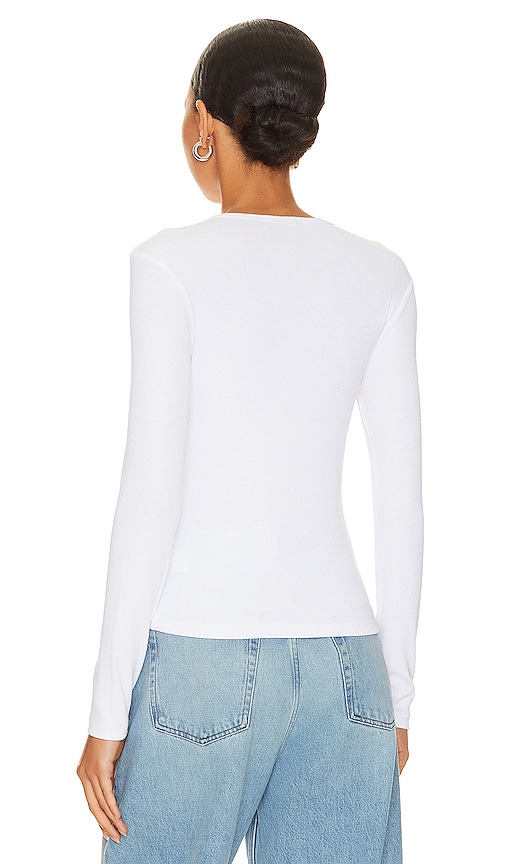  Lna Oberteil Dalston In White. Größe L. Also In Xl. 