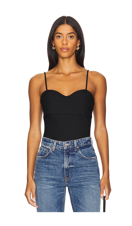 Shop Lna Amos Top In Black