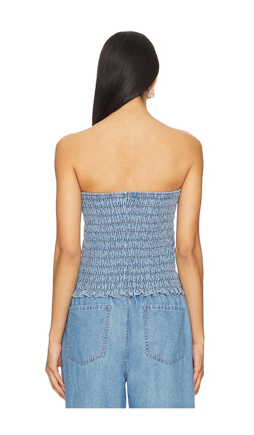  Lna Tube-top Gigi In Blue. Größe S. Also In Xs, M, L, Xl. 