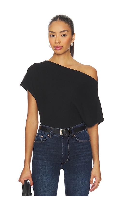 Lna Ryan Sleeveless Top In Black