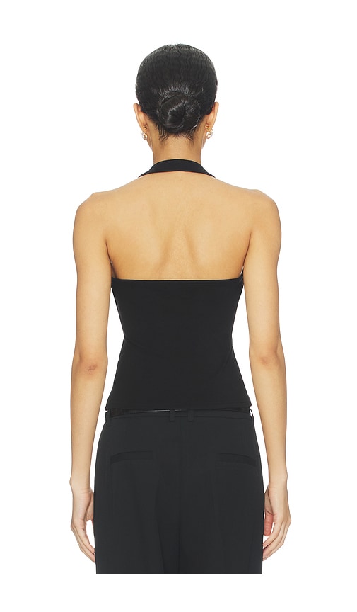  Lna Neckholder-top Tide In Black. Größe S. Also In Xs, M, L, Xl. 