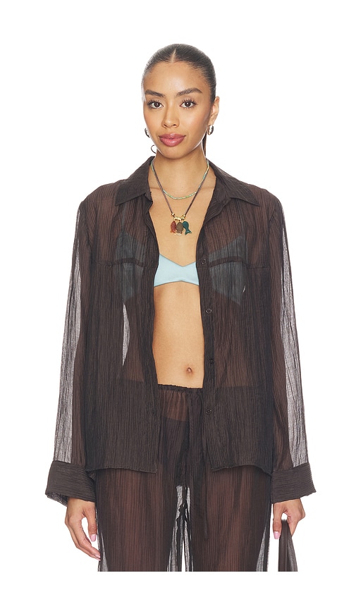 Sylvee Sheer Button Up