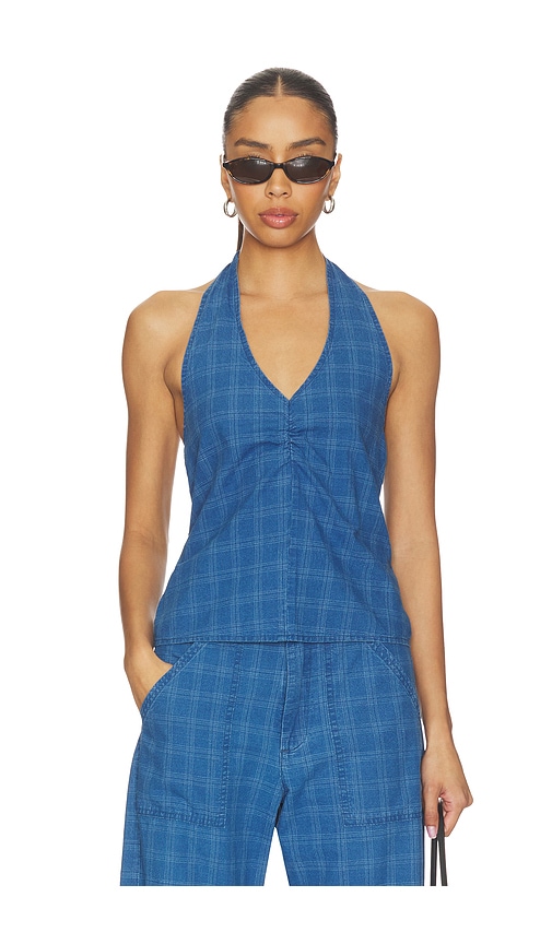 Cora Plaid Halter