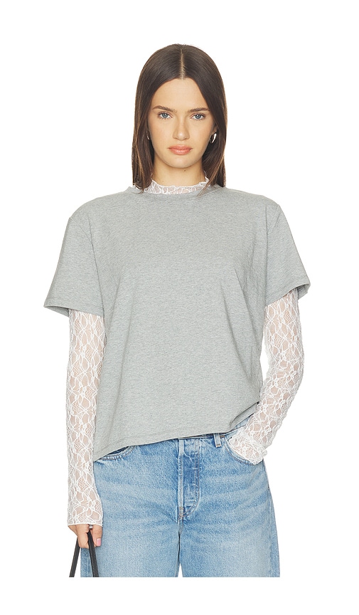 Mirage Lace Two Piece Long Sleeve Top