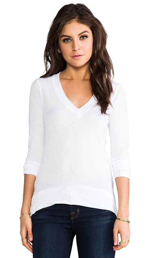 Long Sleeve V Tee