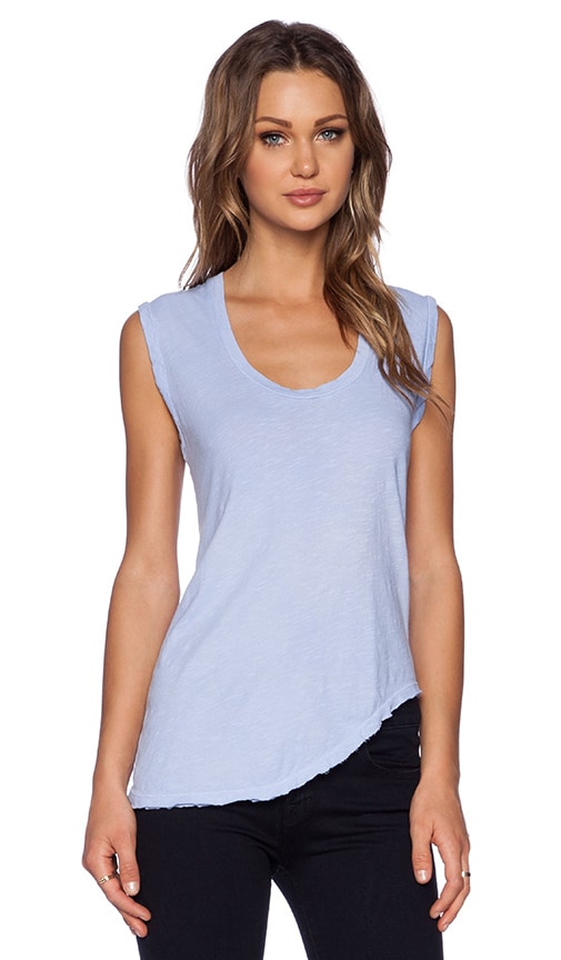 Deep U Neck Tank