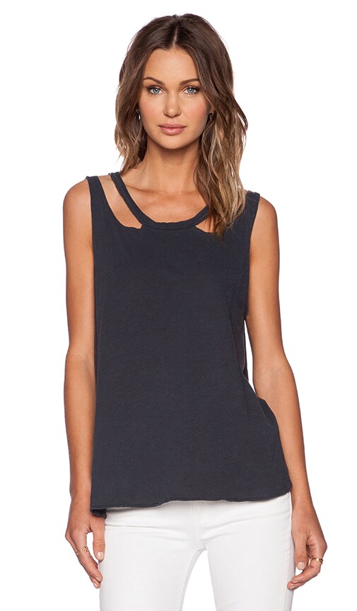 LNA Aura Tank in Vintage Black