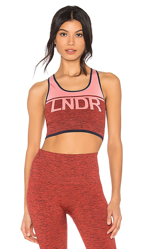 LNDR Red Sports Bras for Women