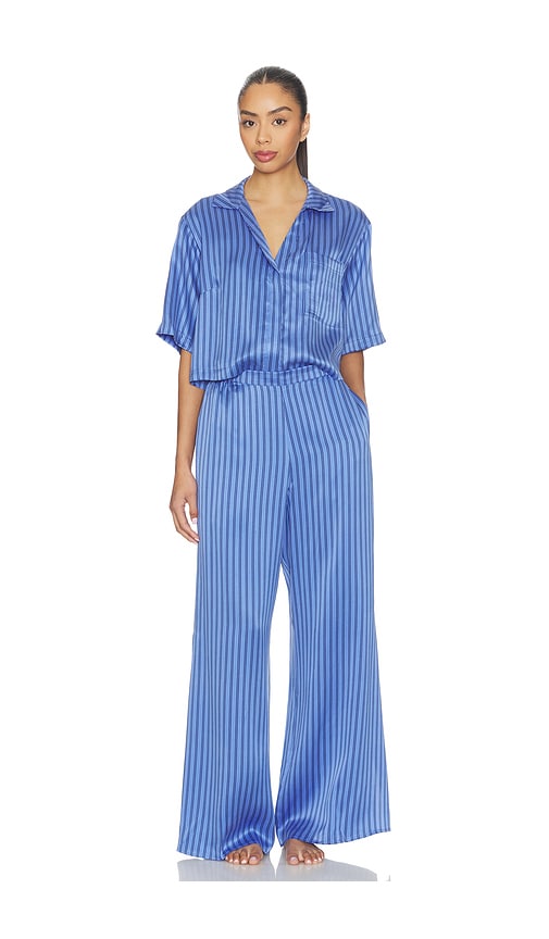 LUNYA Washable Silk High Rise Pajama Set | Thumbnail 3