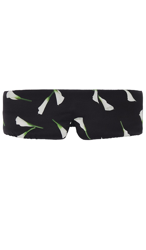 Shop Lunya Washable Silk Sleep Mask In Floating Lily