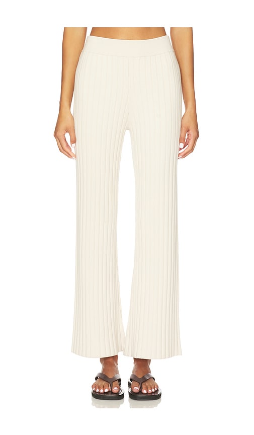 LUNYA Cozy Cotton Silk Ribbed Pant