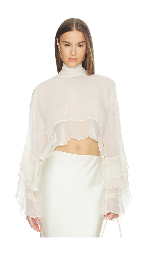 LOBA Zoe Ruffle Blouse