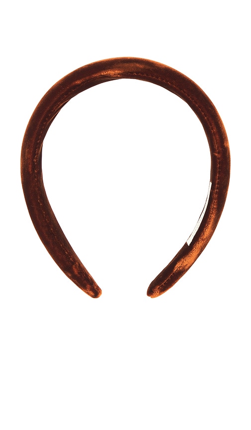 Loeffler Randall Marina Puffy Headband In Brown