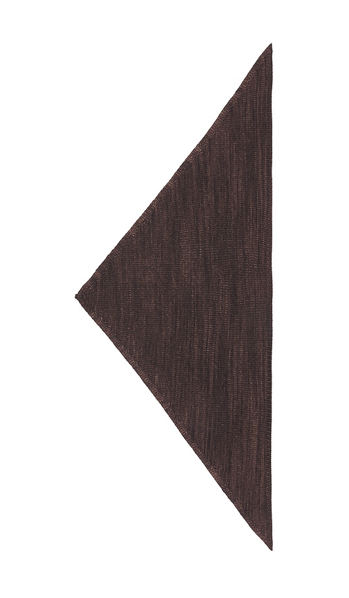  Loeffler Randall Strick-bandana Monty In Brown. 