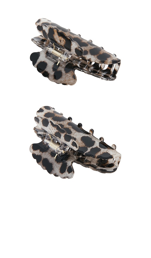  Loeffler Randall Acetat-clip-set Yuri In Brown. 