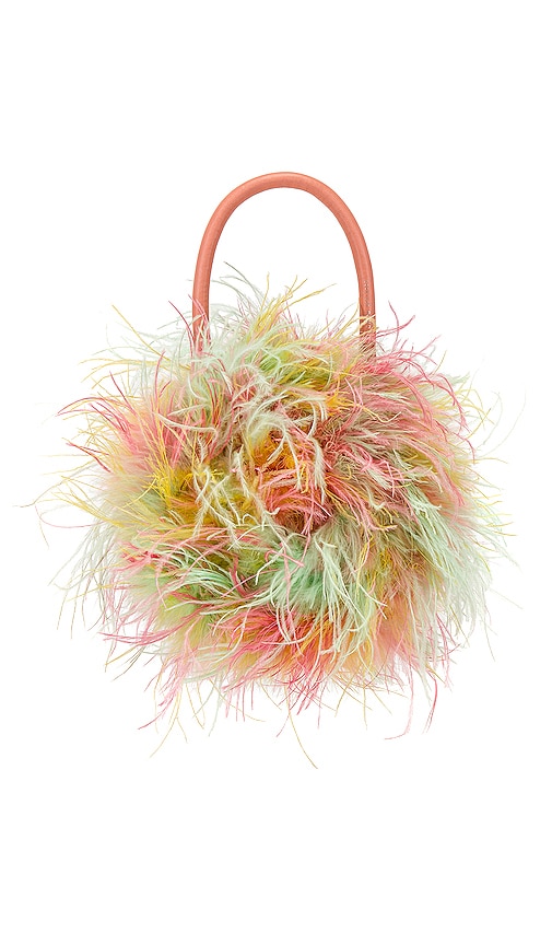 Loeffler randall zadie discount feather circle tote