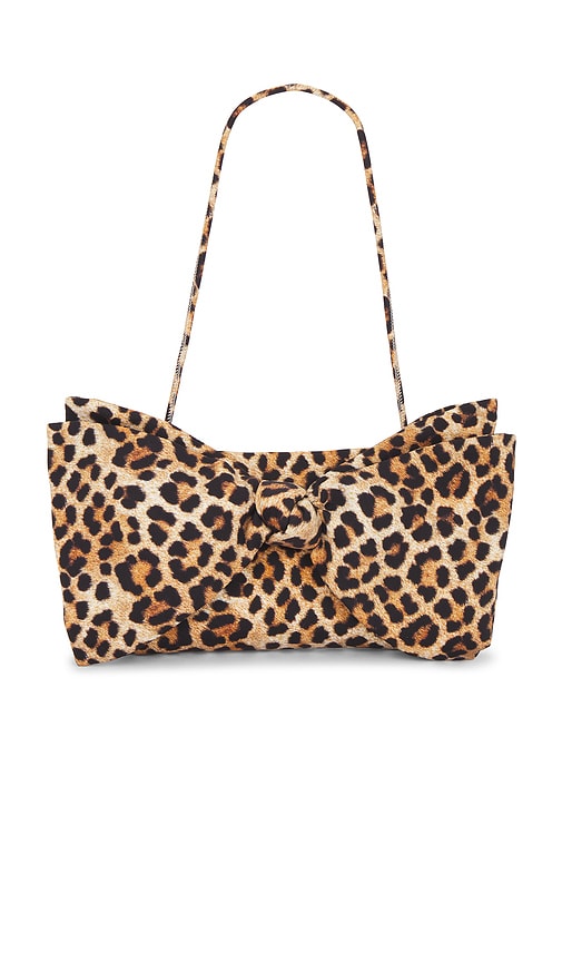 Valerie Bow Clutch in Brown - Loeffler Randall - Modalova