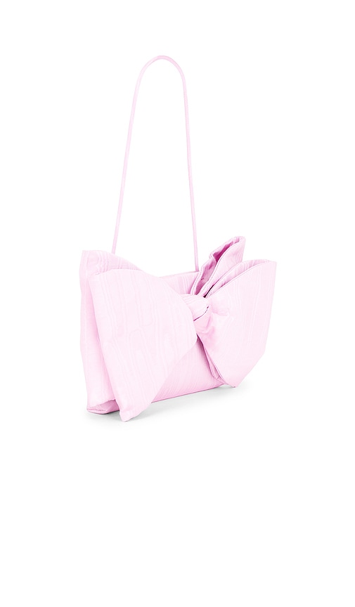  Loeffler Randall Clutch Mit Schleife Valerie In Pink. 