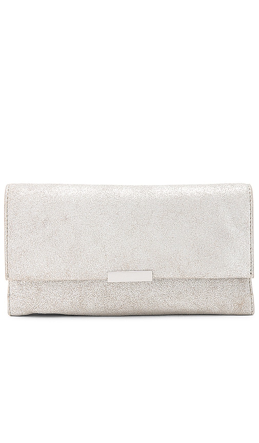 Loeffler randall discount leather tab clutch