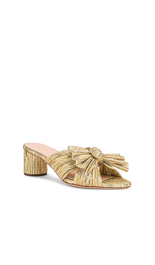  Loeffler Randall Pantunfla Emilia En Color Oro Metálico Talla 5  (también En 5.5, 6, 6.5, 7, 7.5, 8, 8.5). 