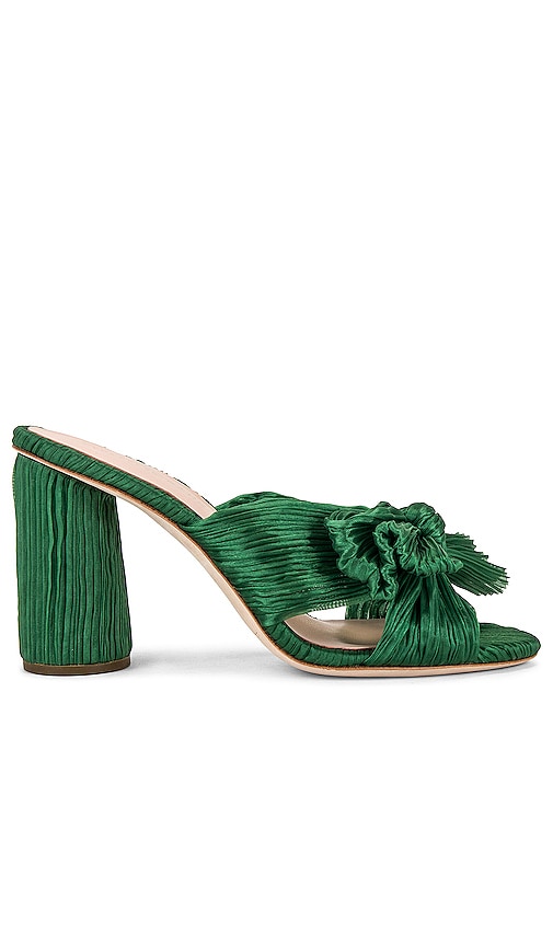 Loeffler randall penny pleated knot clearance slide