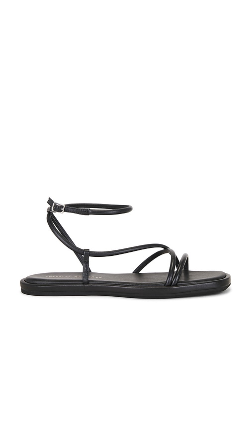 Loeffler Randall Noor Strappy Ankle Wrap Flat Sandal