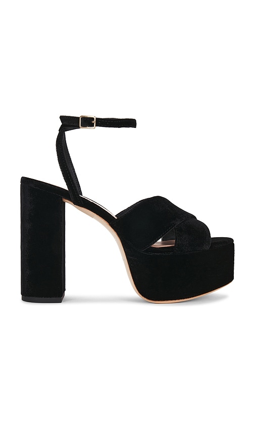 Loeffler Randall Loretta Platform Sandal in Black. - size 10 (also in 6, 7, 7.5, 8, 8.5)