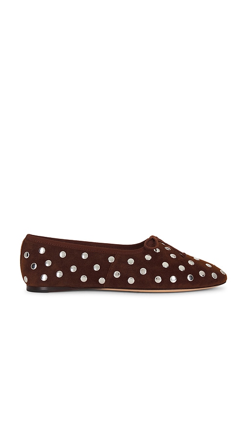 Loeffler Randall Landon Ballet Flat in Brown. - size 7 (also in 7.5)