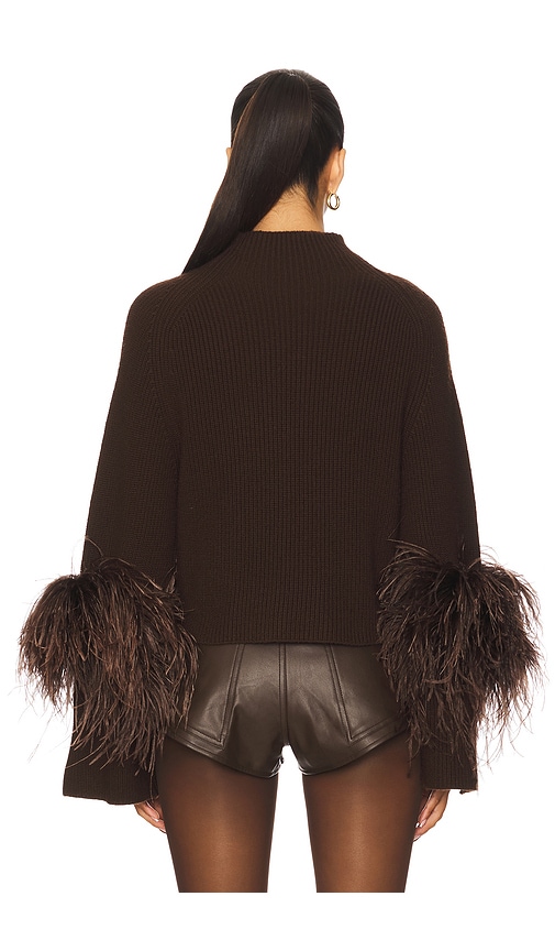  Lapointe Strick In Dark Brown. Größe S. Also In Xs. 
