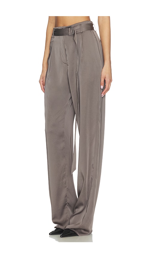  Lapointe Belted Pant In Grey. Size 0. Also In 2. 