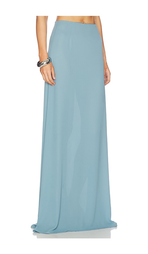  Lapointe Maxi Skirt In Blue. Size 0. Also In 2. 