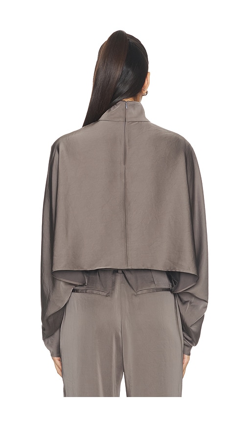  Lapointe Oberteil Caftan Top In Grey. Größe S. Also In M, L, Xl. 