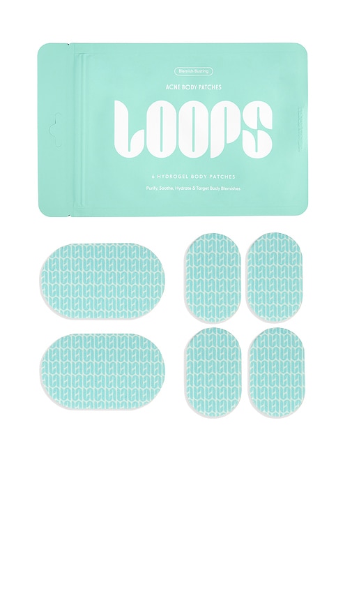 LOOPS Blemish Busting Acne Hydrogel Body Patches in Beauty: NA.