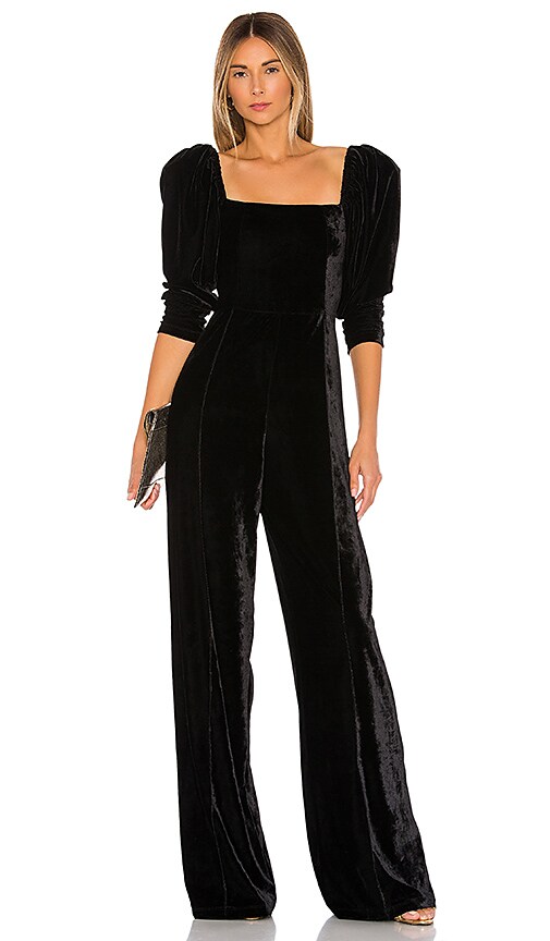Velvet Long Jumpsuit