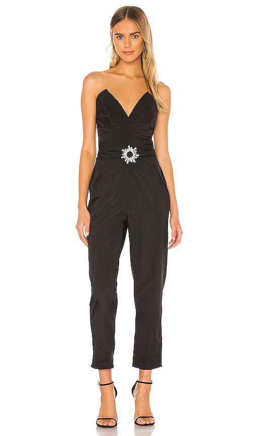 strapless jumpsuit