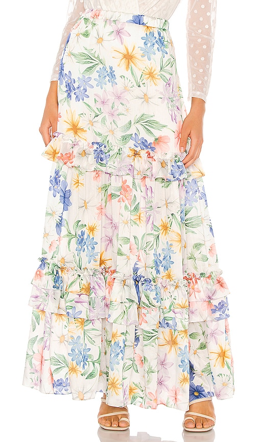 IORANE Garden Maxi Skirt in Garden | REVOLVE