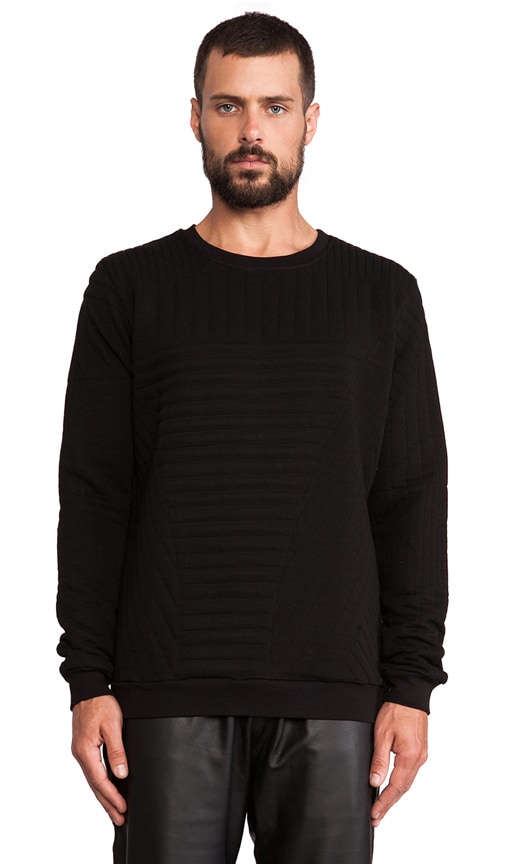 Quilted Sweatshirt