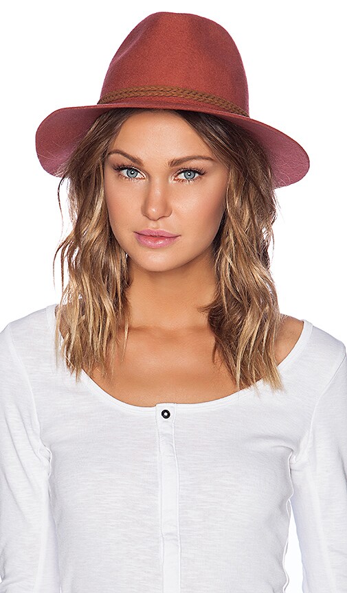 San Miguel Feather Double Wrap Hat