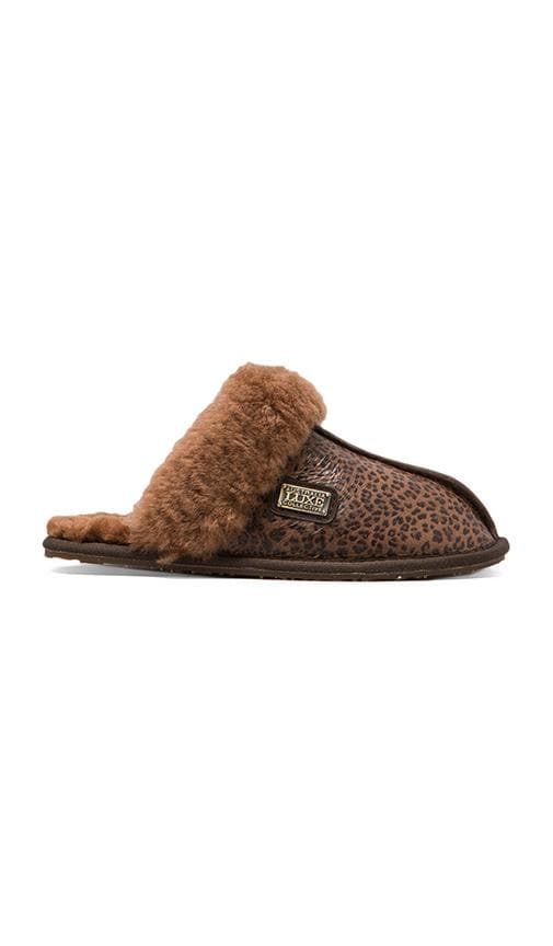 Closed Mule Slip On with Sheepskin