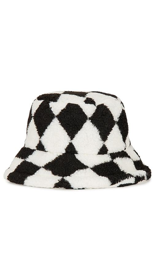 view 3 of 3 Penelope Bucket Hat in Black White