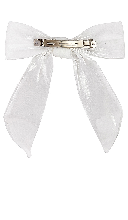 Shop Lovers & Friends Amelie Bow Hair Clip In White