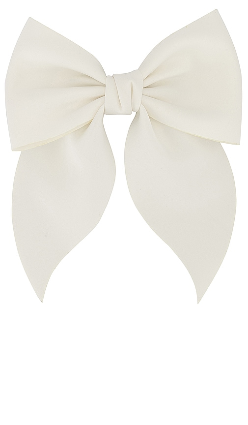 view 1 of 2 Betty Bow in White