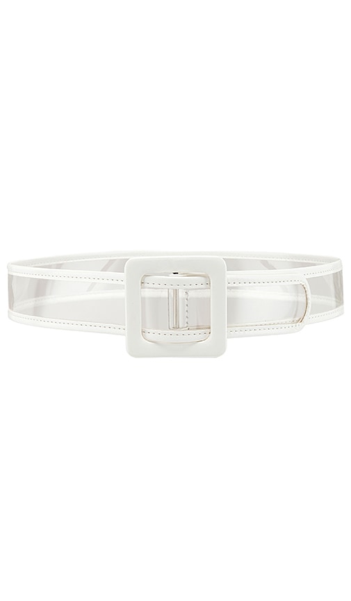 view 1 of 3 Taryn Belt in Clear & White