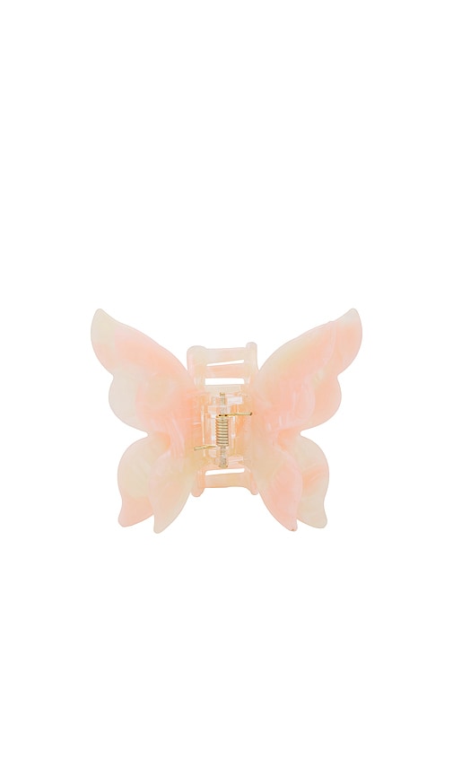 view 3 of 3 Roni Butterfly Clip in Light Pink