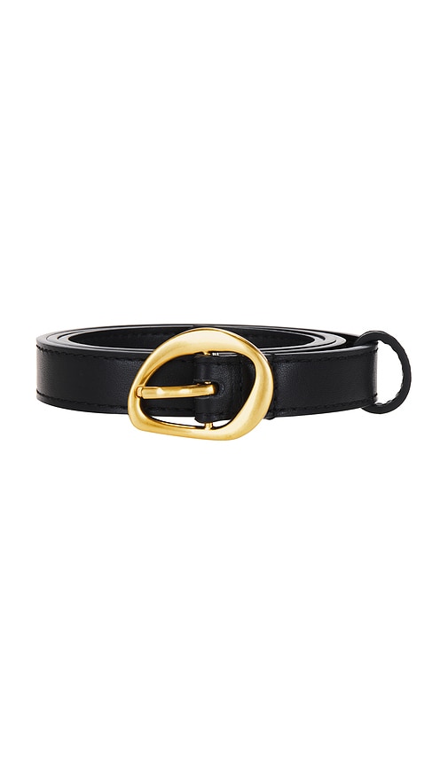 view 3 of 3 Liam Belt in Black & Gold