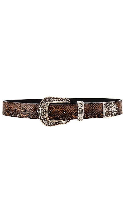 view 1 of 3 Venom Snake Belt in Brown