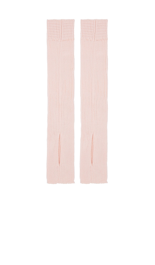 view 2 of 2 Hailey Leg Warmers in Light Pink