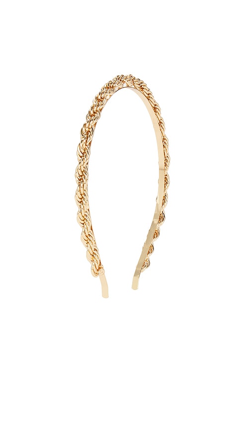 view 3 of 3 Lucile Headband in Gold