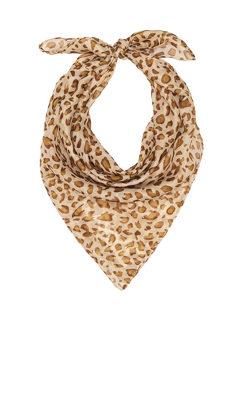 view 2 of 3 Elide Scarf in Leopard